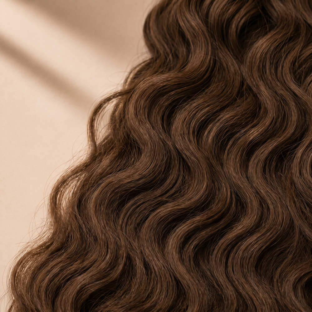 Macro texture Lina Marron Clair 4#